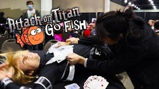 Eren plays Go Fish with Armin and Mikasa - AMKE 2022