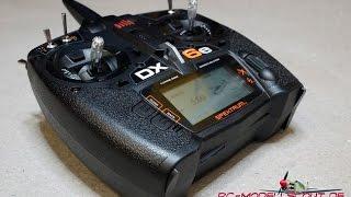 Video zum Testbericht der Spektrum DX6e von Horizzon Hobby