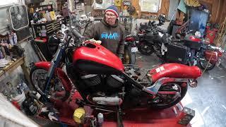 Motorcycle Paint Correction Buffing and Polishing Kawasaki Vulcan