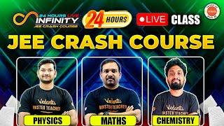 12-Hour Nonstop LIVE Class | FIRST TIME EVER | JEE Crash Course | Physics - Maths - Chemistry