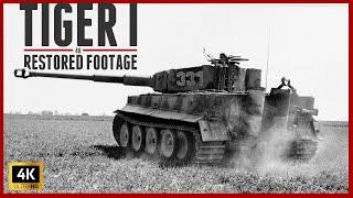 Intense 4K WW2 Tiger I Restored Footage.