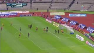 Gol de Lucas zelarayan Tigres vs Pumas De la UNAM A2016