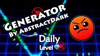 Geometry Dash - Generator (By AbstractDark) ~ Daily Level #41 [All Coins]