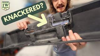 MK1 GOLF REAR NUMBER PLATE HOLDER RESTORED! EP. 8