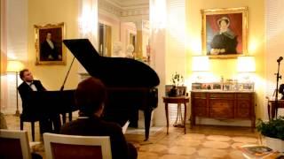 Anton van Wilderode's Poetry Evening at the Embassy of Belgium in Warsaw