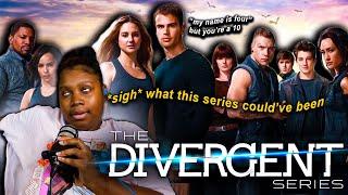 **DIVERGENT** aches my TEEN DYSTOPIA fangirl heart (reaction)