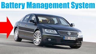 VW Phaeton Battery Management System - EXPLAINED