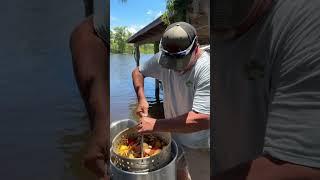 Hot tip for cooling down crabs after boiling 