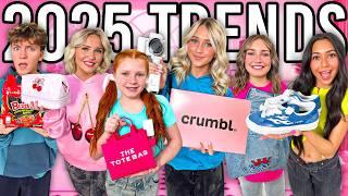 WE made a BESTIE BASKET of our 2025 TREND PREDICTIONS!!  