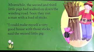 The Three Little Pigs/ Read Aloud English Story/ Bedtime Story/ Story Time/ Kids Video/ Kids Story.