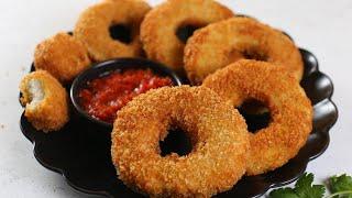 How to make CRISPY RINGS//You Won't Believe How Easy It Is!