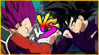 DBFZR ▰ Ultra Ego Vegeta Vs Ultra Instinct Goku Black【Dragon Ball FighterZ】