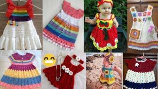 Crochet baby dresses||Trending crochet dress 2025