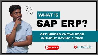 What is SAP ERP (Enterprise Resource Planning) | ZaranTech