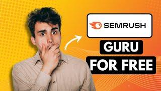 semrush free premium account 2025: how to get lifetime access of semrush pro for free