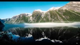 4K Time Lapse - Moving Fog, Eikesdalsvatnet, Norway