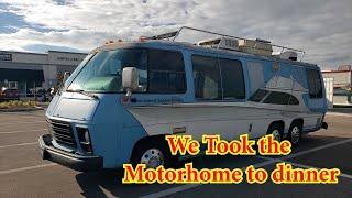 I take the family to dinner with the GMC Motorhome. Does it make a good daily driver?