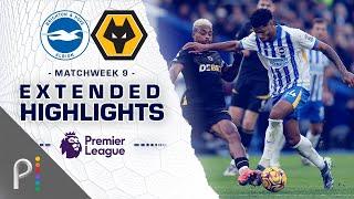 Brighton v. Wolves | PREMIER LEAGUE HIGHLIGHTS | 10/26/2024 | NBC Sports