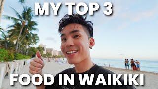 Everything you MUST EAT in OAHU, HAWAII | My Top 3 Food Spots in WAIKIKI