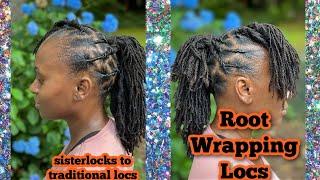 From sisterlocks to traditional locs hair Vlog