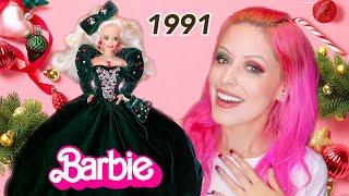 30 year old HOLIDAY BARBIE BETTER than today's dolls