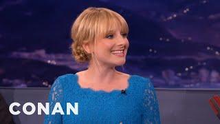 Melissa Rauch's Parents Misuse The Term "Circle Jerk" | CONAN on TBS