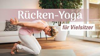 Rücken-Yoga für Vielsitzer | Yoga gegen Rückenschmerzen | 60+ geeignet