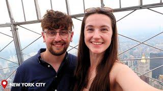 Our Last Full Day in NYC | Visiting the Empire State Building & Walking Along Brooklyn Bridge