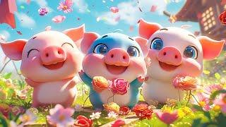 3 Con Heo Đất Dễ Thương - Nhạc Thiếu Nhi Vui Nhộn | Ca Nhạc Hoạt Hình Thiếu Nhi 4K