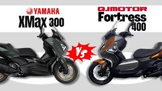 Yamaha XMAX vs QJ Motor Fortress 400 | Side by Side Comparison | Specs & Price | 2024