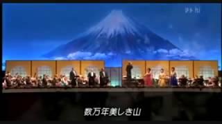 The Three Tenors and sopranos singing in Korean - 그리운 금강산 (Miss Mount Keumkang) - 2002