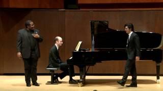 Eric Owens Master Class, May 1, 2014: Takaoki Onishi and Dimitri Dover