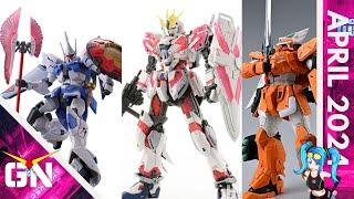 Gunpla LineUp April 2024