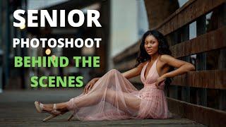 Natural Light Senior Portrait Photoshoot Behind the Scenes | Posing Ideas for Senior Pictures