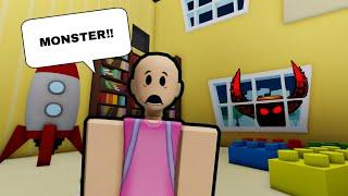 Roblox Daycare Story!  There is a MONSTER?!