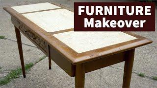 Garage Sale Table Gets A Makeover | Furniture Refinishing And Repair