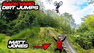 Can Matt Jones Conquer my Back Garden Dirt Jump Challenges?!