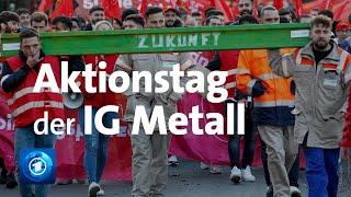 Zehntausende Teilnehmer:innen beim Aktionstag der IG Metall