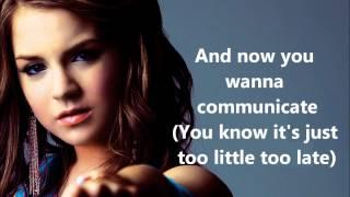 JoJo - Too Little, Too Late (Lyrics On Screen)