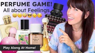 PERFUME GAME//PERFUMES THAT ￼EVOKE EMOTIONS! Play along with me! #fragranceobsessed #game #feelings