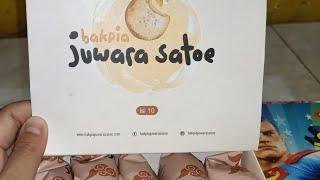 Unboxing Oleh-oleh Dari Jogja - Bakpia Juwara Satoe