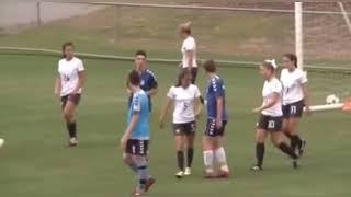 Australian women's soccer team vs u15 boys (all goals)