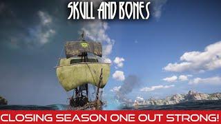 closing season 1 of skull and bones out strong.  ready for season 2