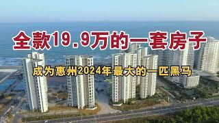 惠州双月湾一线海景房48平方总价25万带装修交付，现房即买即住#惠州買房 #惠州海景房 #惠州房產 #大亚湾买房 #一线海景房