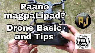 how to fly drone (tagaLog)