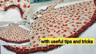 Full length panel frock for young girls || beautiful neck design|| easy making