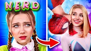 От Ботанши до Gwen Stacy! Мой Парень Spider-Man