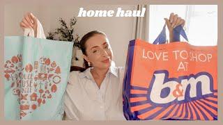 HUGE B&M & HOME BARGAINS HOME HAUL | interior, cleaning, beauty & more