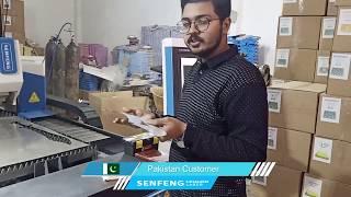 SENFENG laser cutting machine in Pakistan