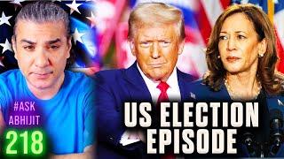 #AskAbhijit 218: US Election Emergency Episode! Trump Wins in Historic Landslide